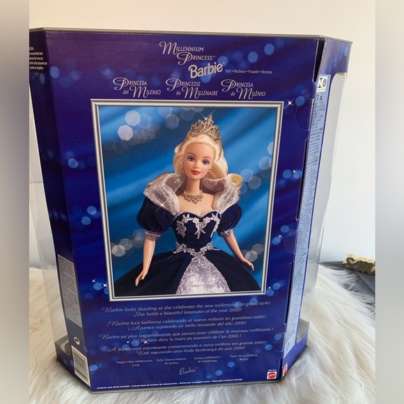 Collectable Barbie Special Millennium Edition Princess in Blue and Silver Gown - Picture 12 of 12